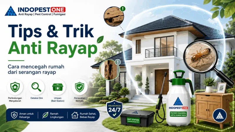 Cara Mencegah Rumah dari Rayap