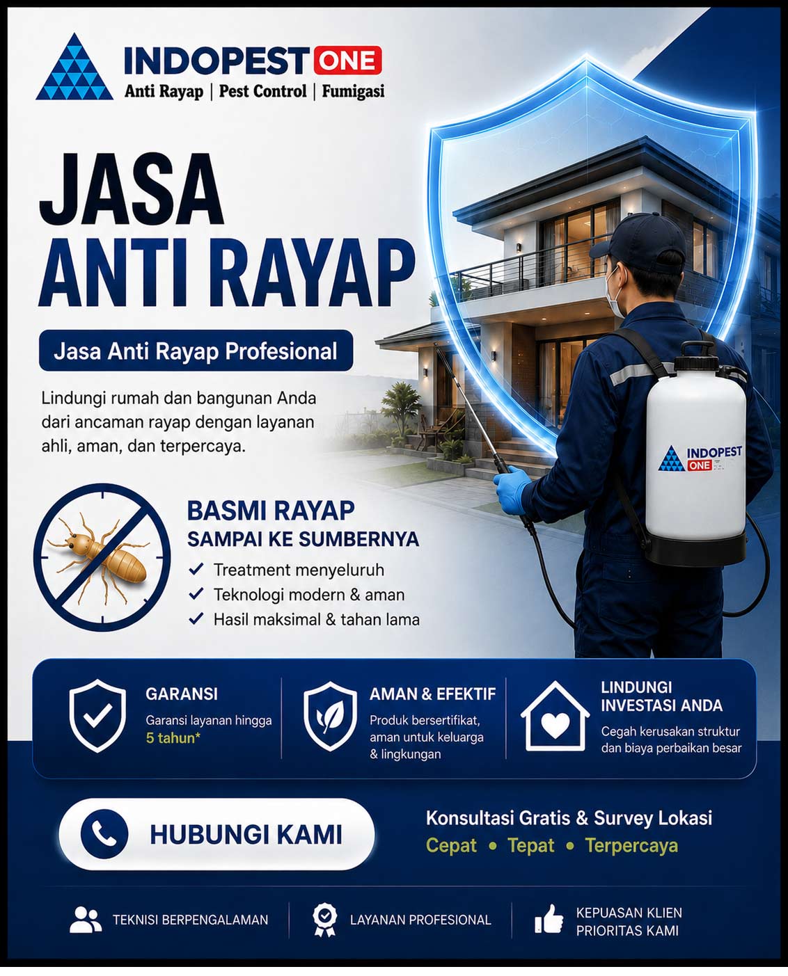Jasa Anti Rayap Indopest One